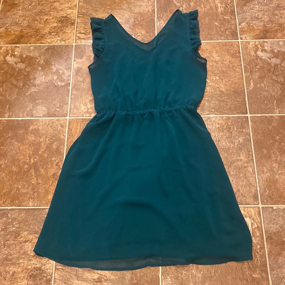 RW&CO beautiful teal green dress, Small
